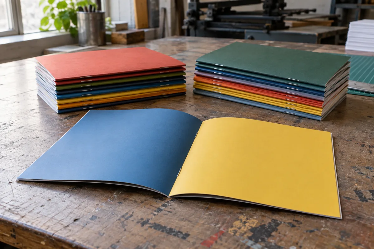 Impression de brochure : pages, reliure et papier